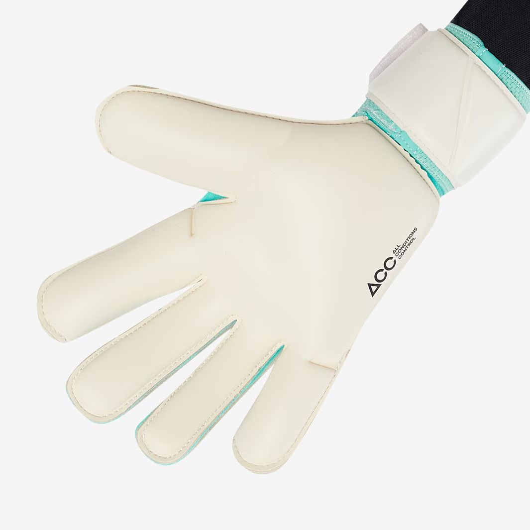 Brankářské rukavice Nike VAPOR GRIP3 tyrkysová/bílá