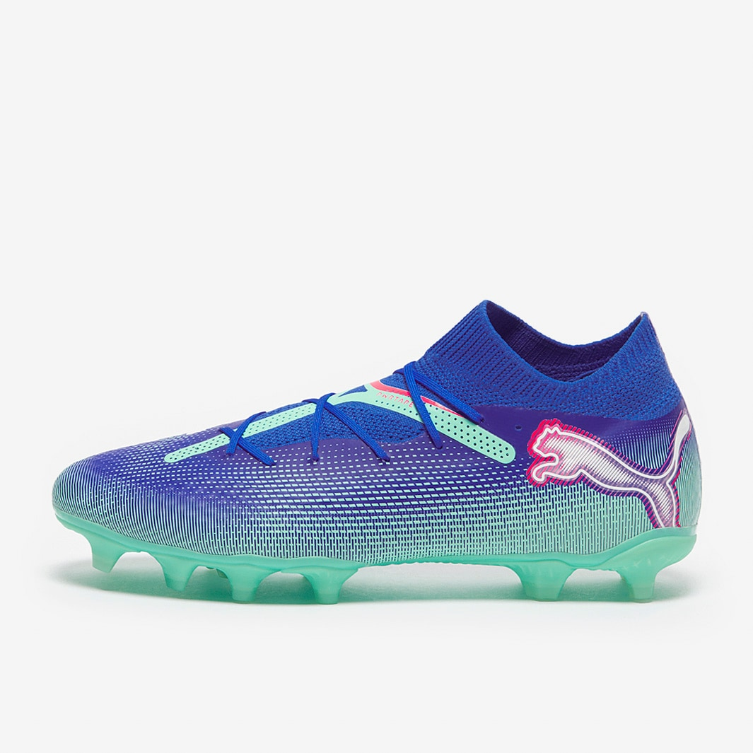 Kopačky Puma Future 7 Pro FG/AG modrá/zelená
