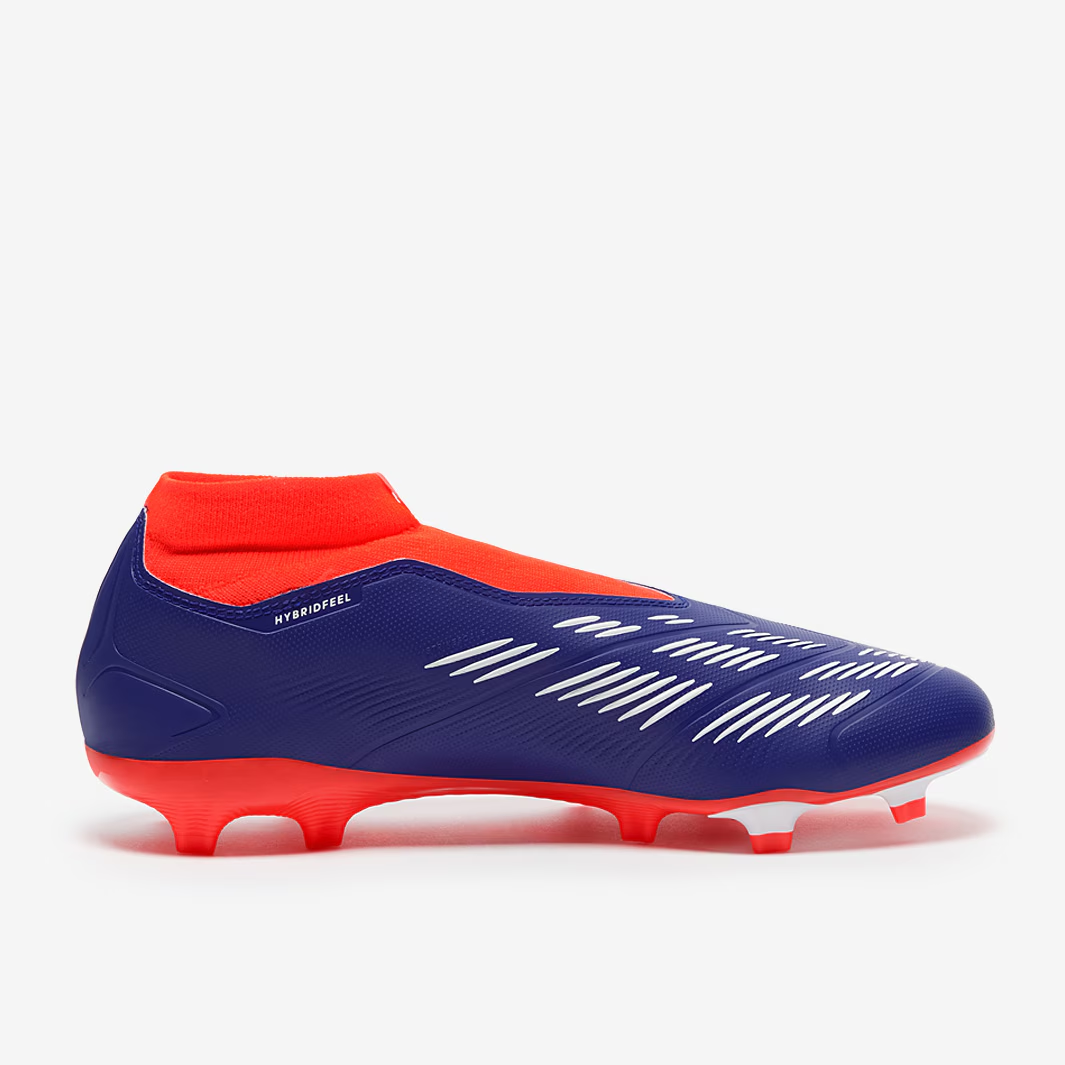 Kopačky adidas Predator League Laceless FG modrá/červená