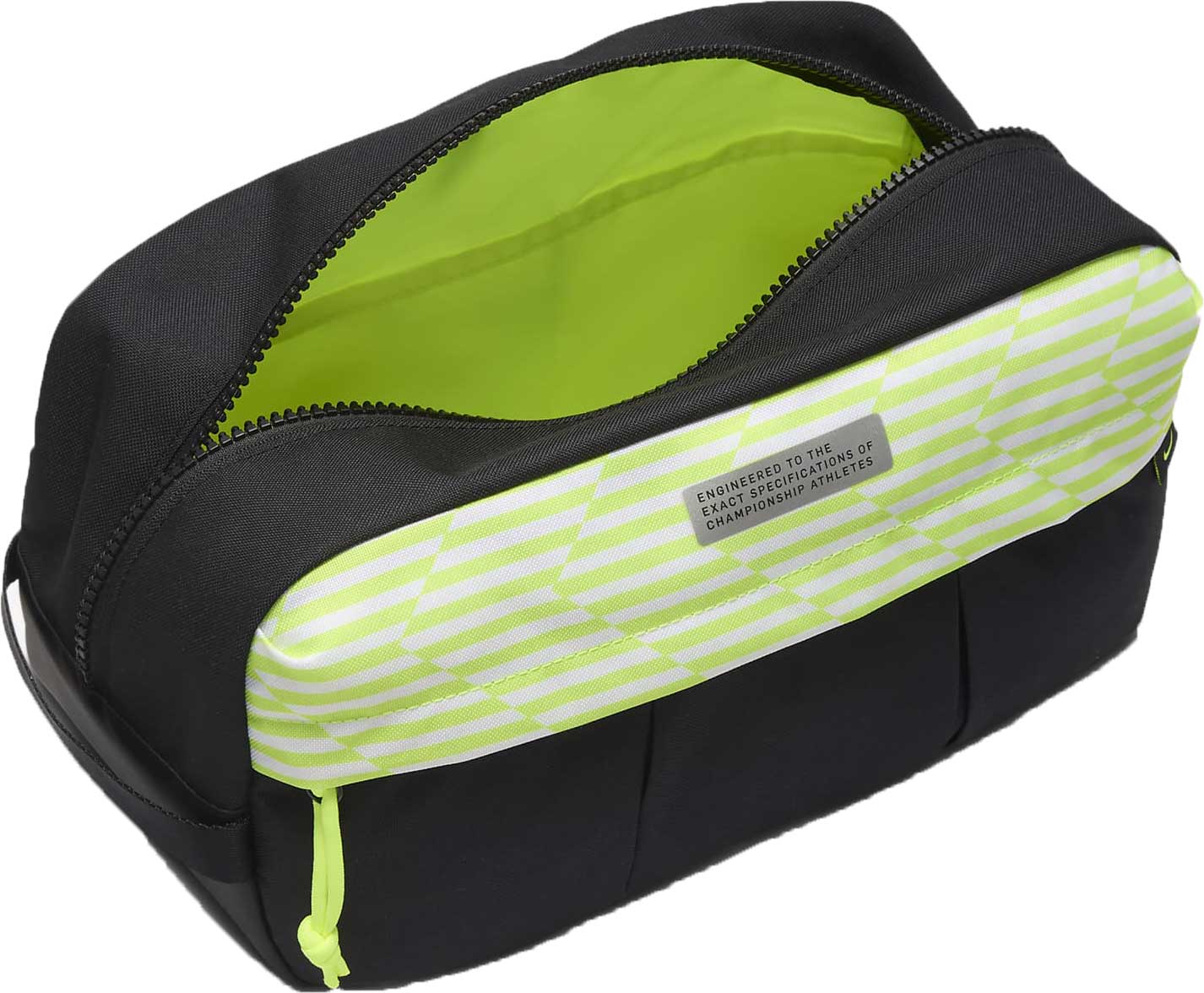 Taška na kopačky Nike ACADEMY SHOEBAG světle zelená/černá