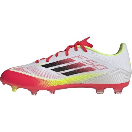 Kopačky adidas F50 League FG/MG bílá/červená