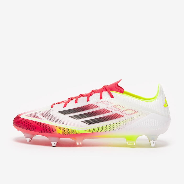 Kopačky adidas F50 Elite SG bílá/červená/žlutá