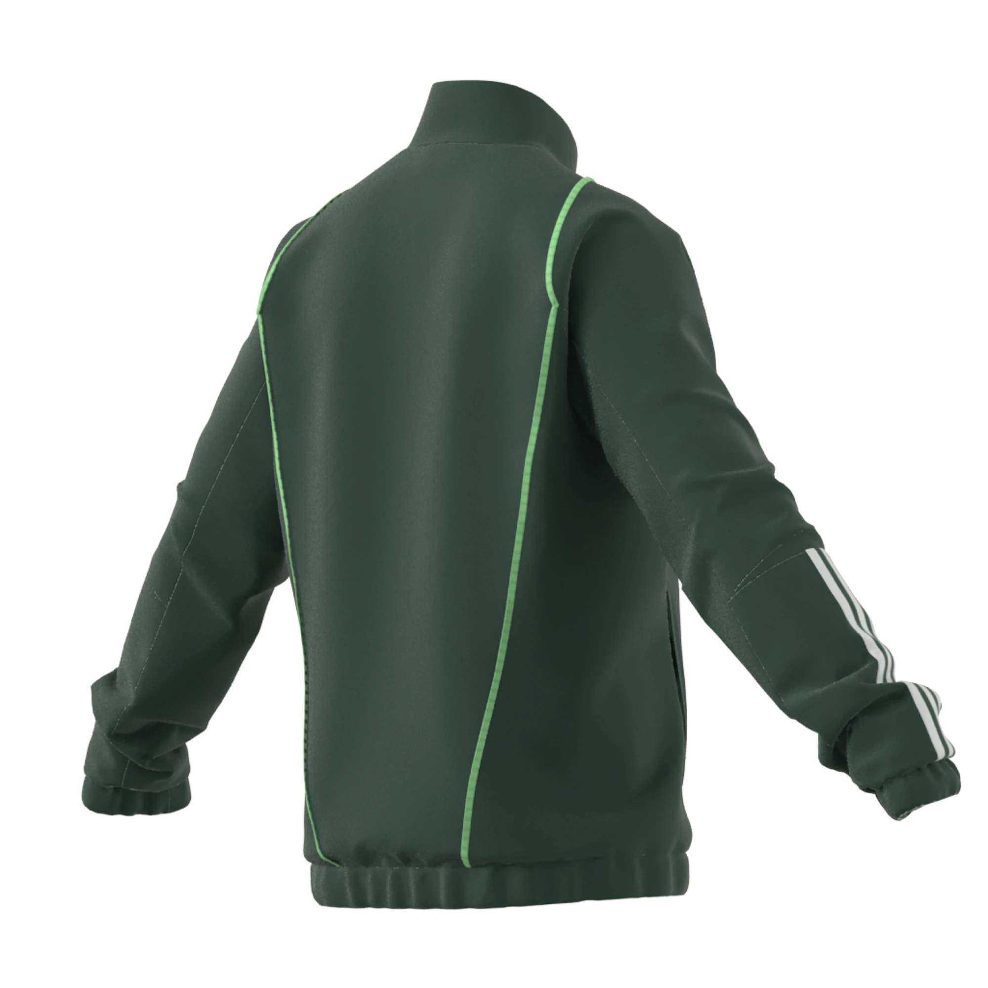 Fotbalová vycházková bunda adidas Tiro 23 C PRE zelená