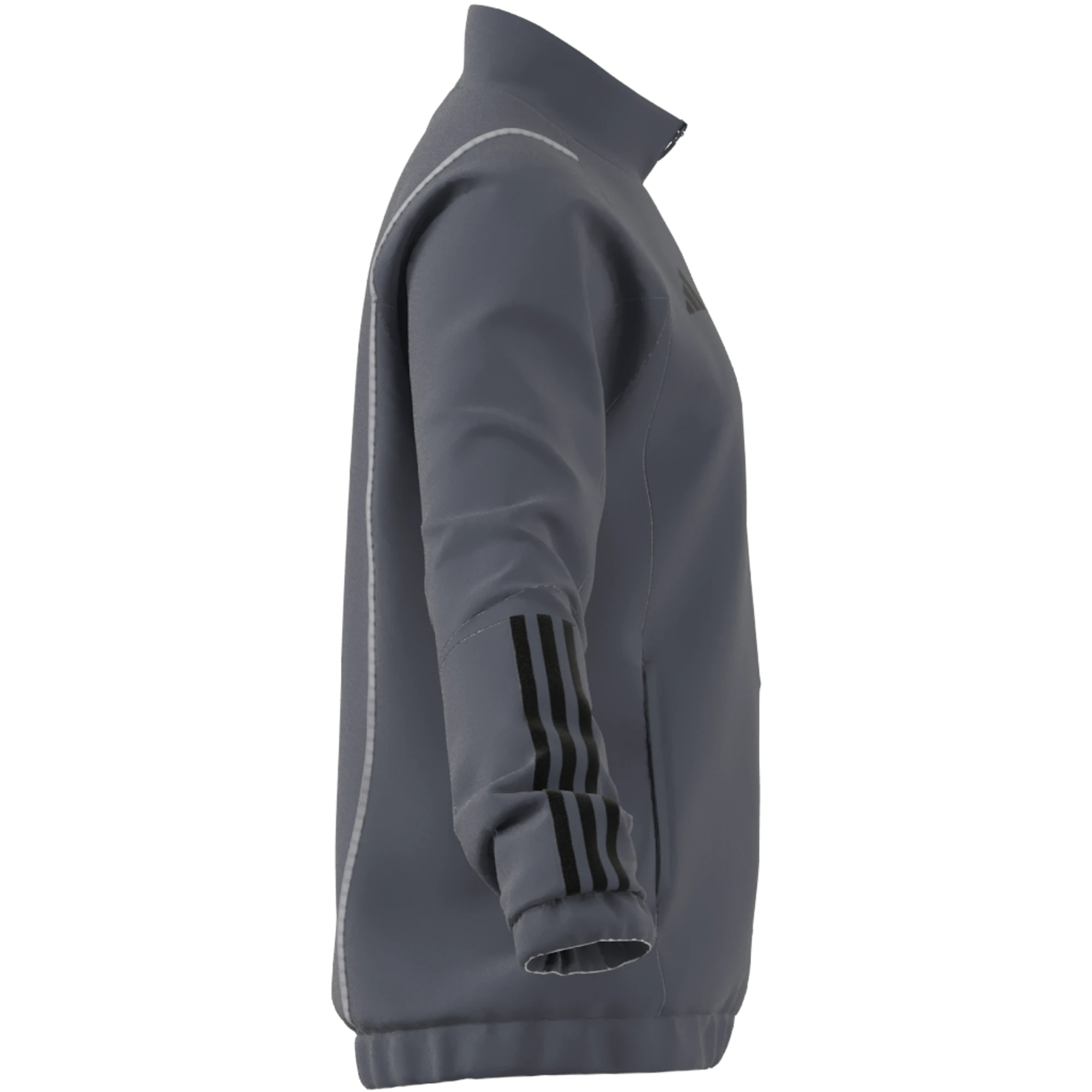 Fotbalová vycházková bunda adidas Tiro 23 C PRE šedá