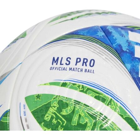 Fotbalový míč adidas MLS PRO bílá/zelená
