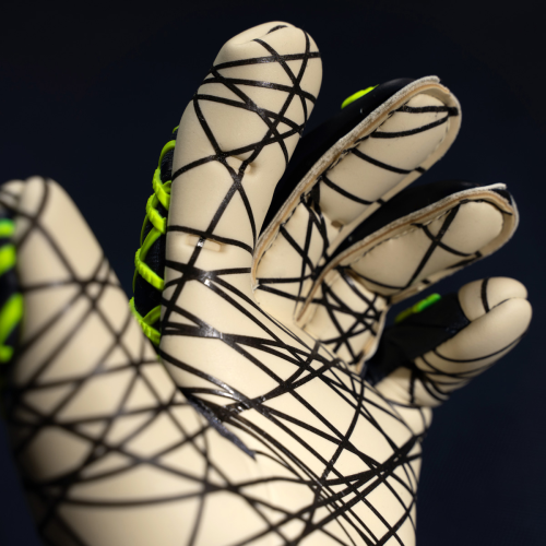 Brankářské rukavice Uhlsport Prediction Ultragrip tmavě modrá/žlutá/bílá