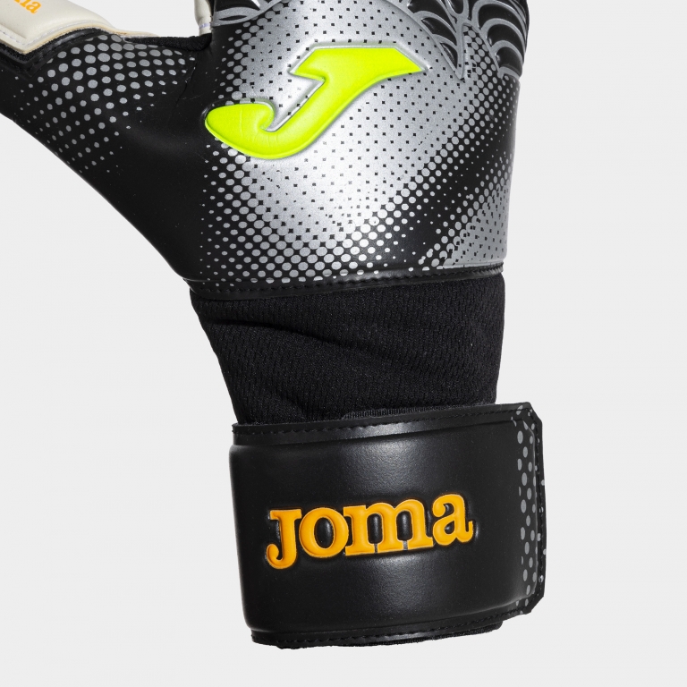 Brankářské rukavice Joma Premier stříbrná/černá