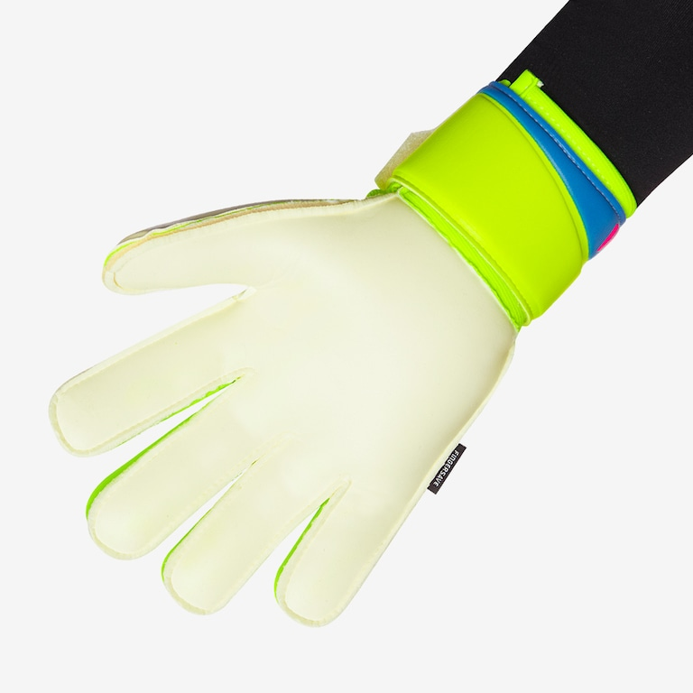 Brankářské rukavice adidas Predator Match Fingersave GK Gloves bílá/neo žlutá