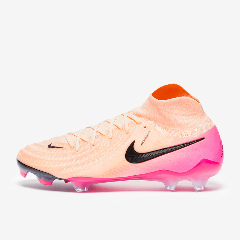 Kopačky Nike Phantom Luna II Elite FG oranžová/růžová