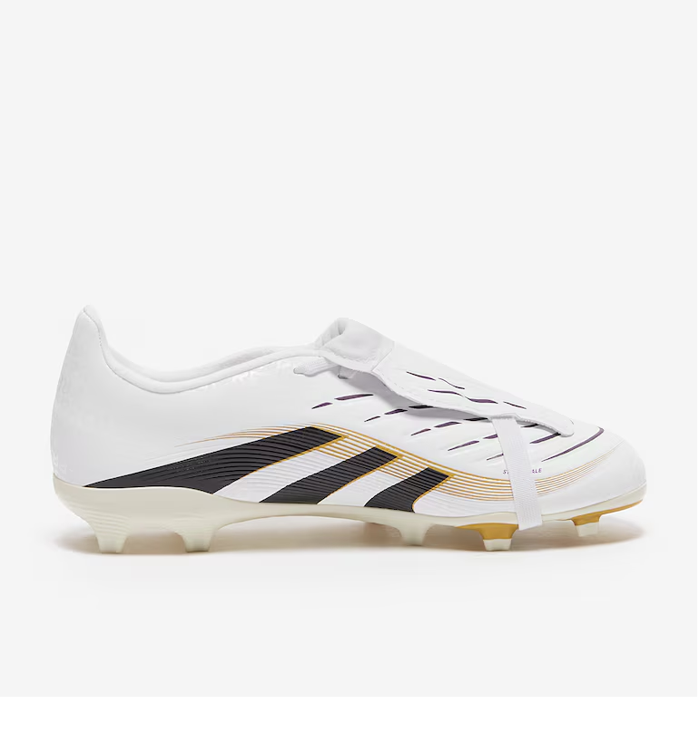 Dětské kopačky adidas Predator League FG/MG bílá/zlatá/černá