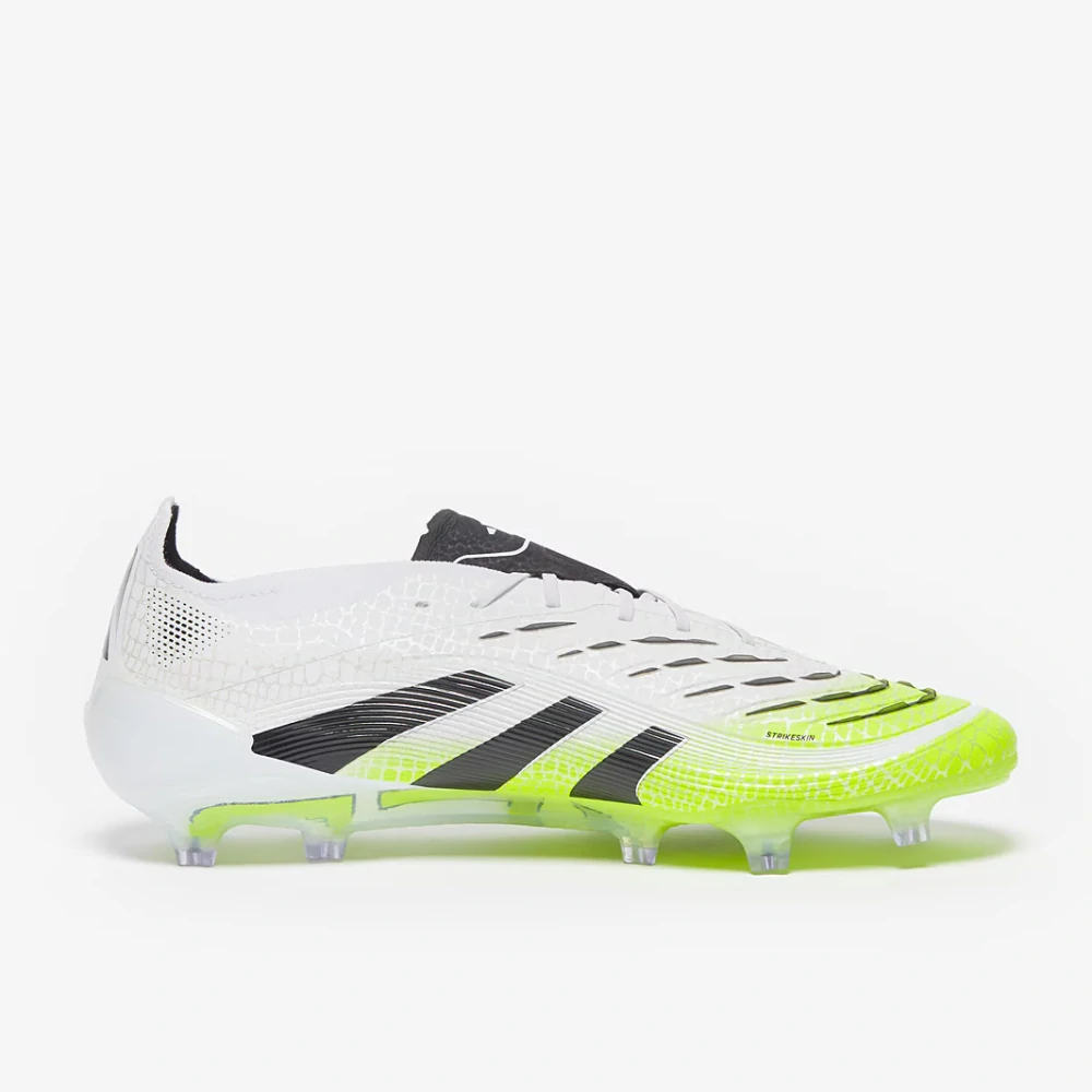 Kopačky adidas Predator Elite FG bílá/žlutá
