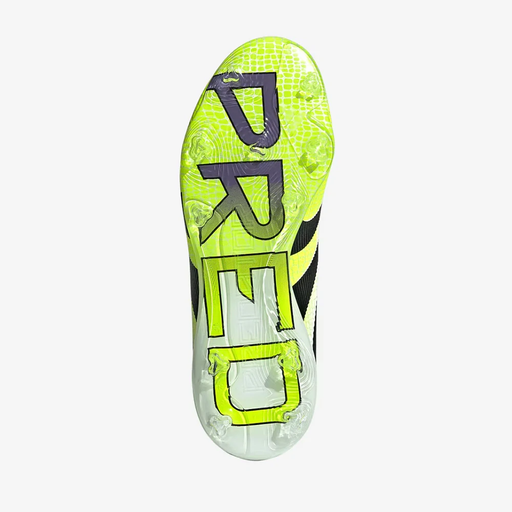 Dětské kopačky adidas Predator Elite FG J bílá/žlutá
