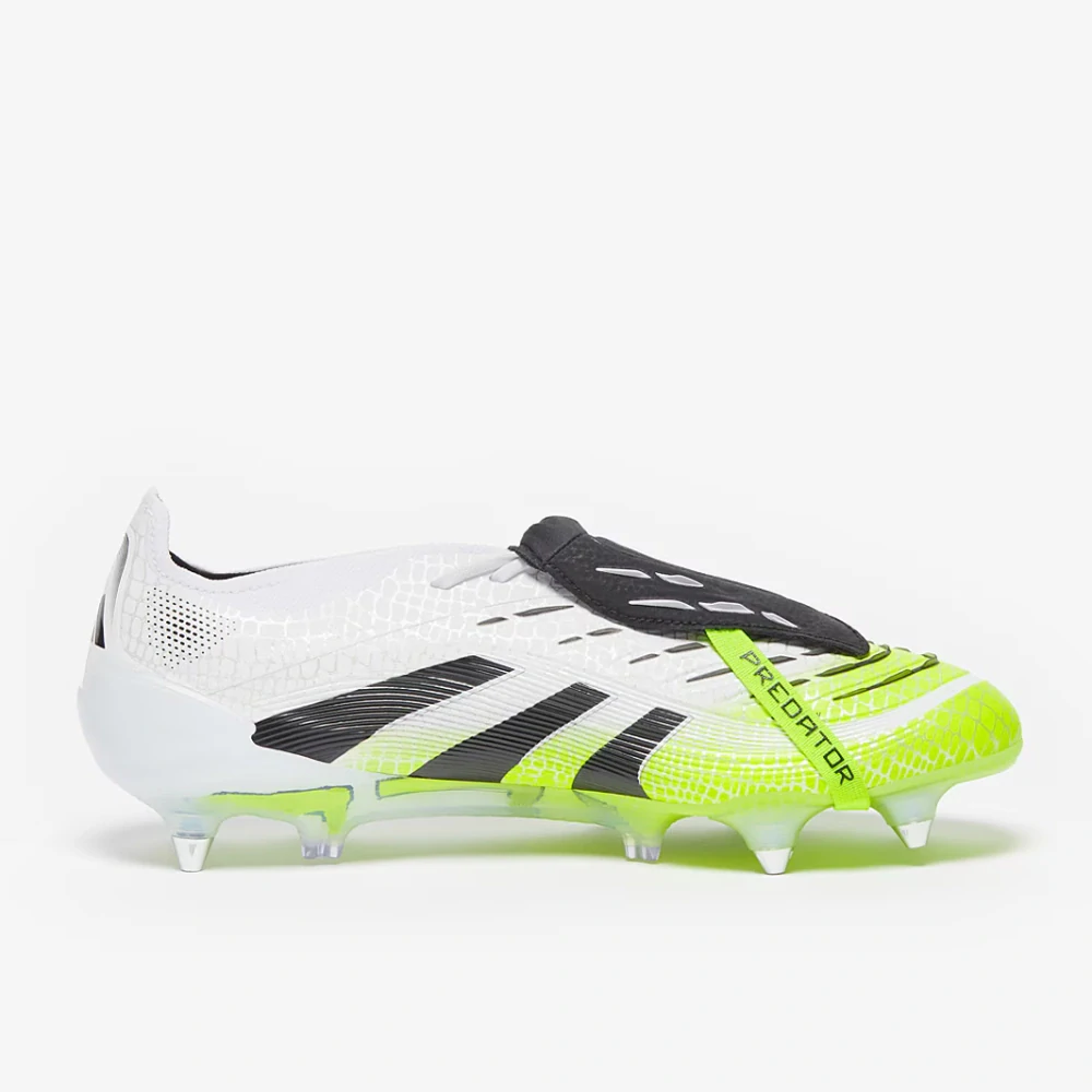 adidas Predator Elite Tongue SG bílá/světle zelená