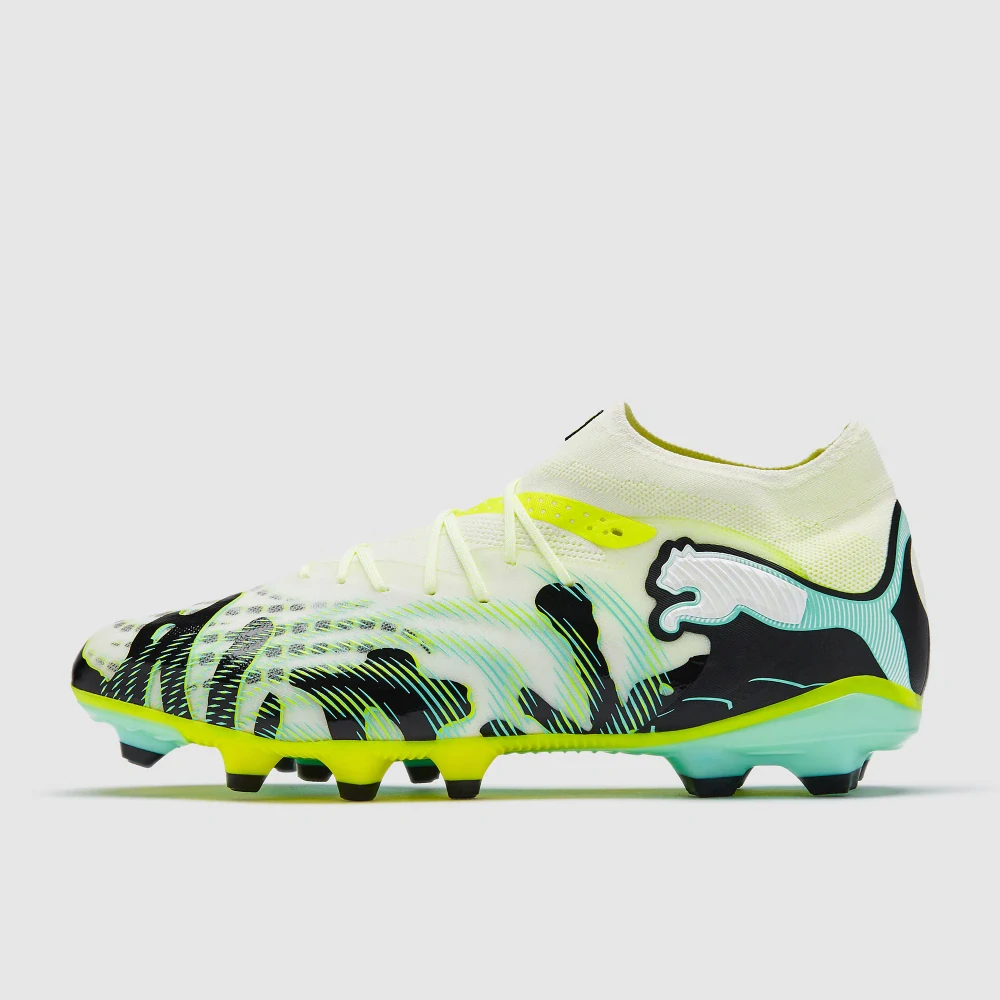 Kopačky Puma Future 9 Pro Creativity FG/AG bílá/černá