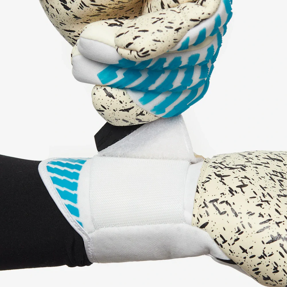 Brankářské rukavice Uhlsport FOAM Cybertec Supergrip+ HN GK Gloves bíolá/modrá