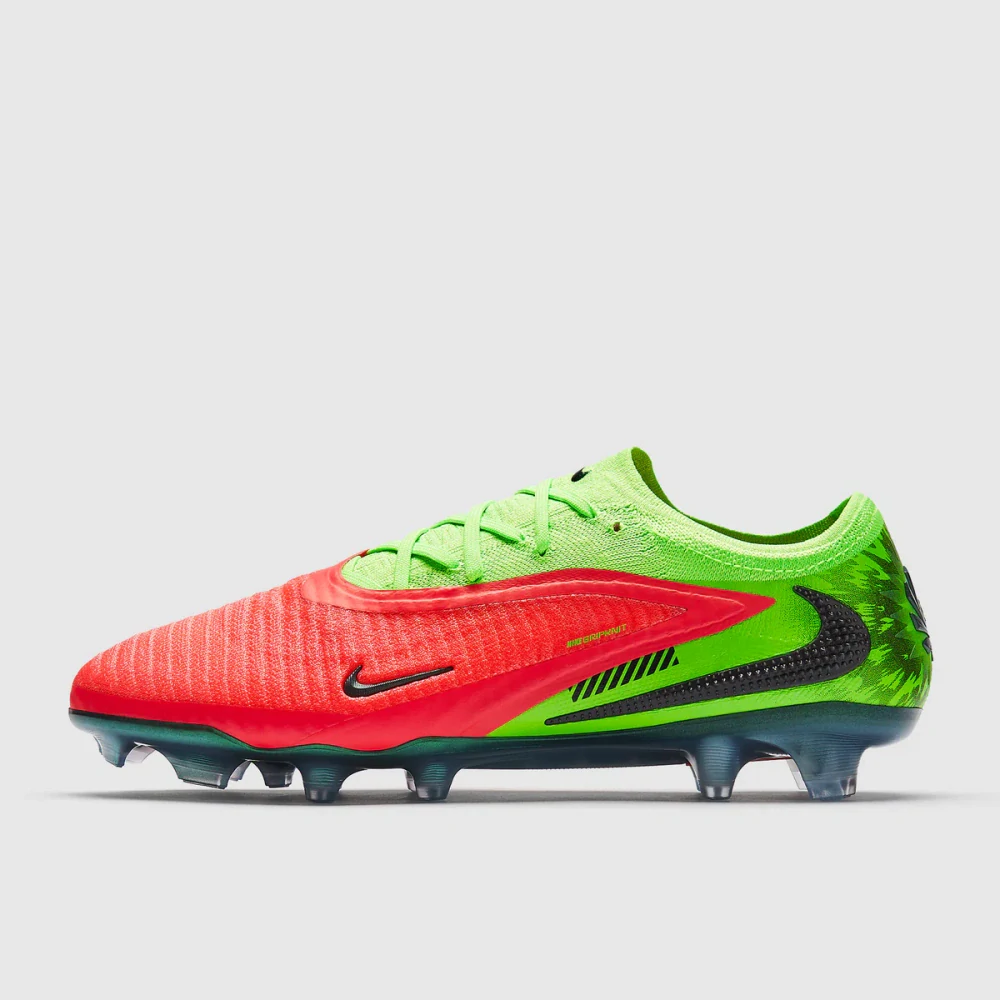 Kopačky Nike Phantom 6 Low Elite x Haaland FG/MG červená/zelená