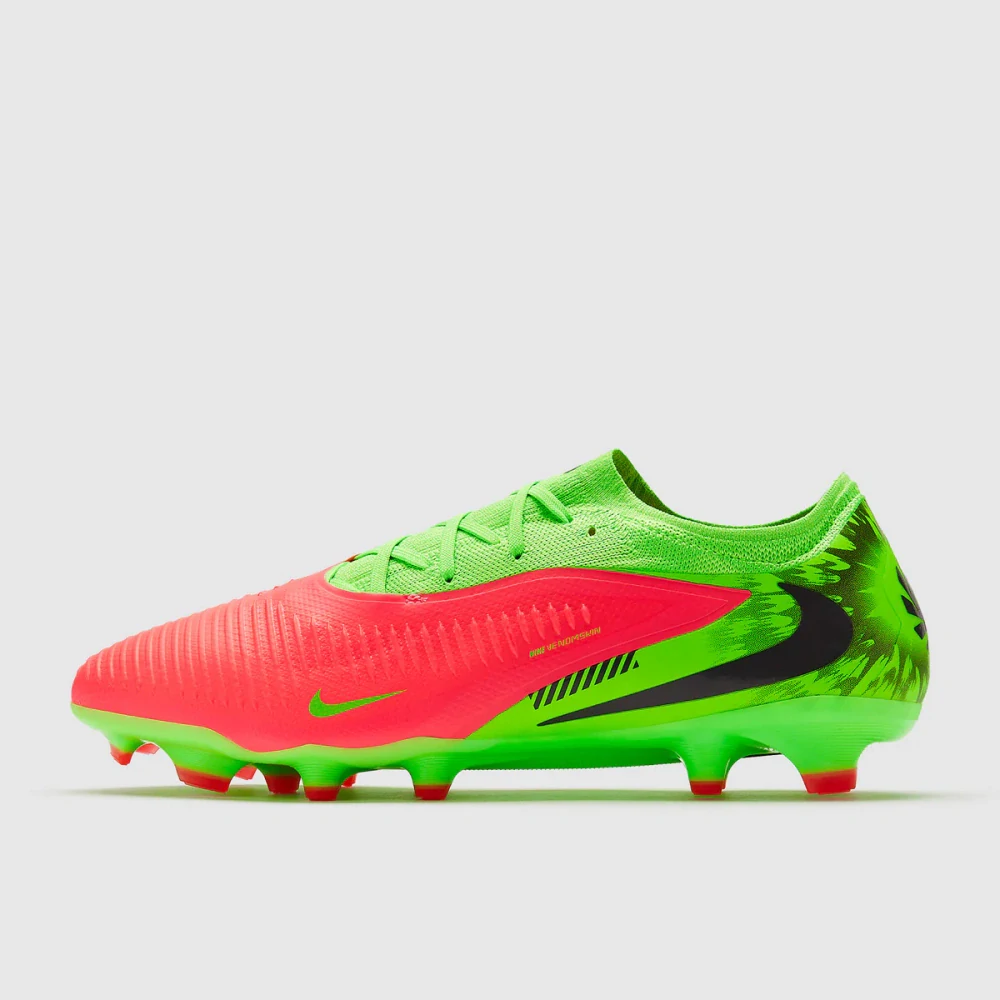 Kopačky Nike Phantom 6 Low Pro x Haaland FG zelená/červená