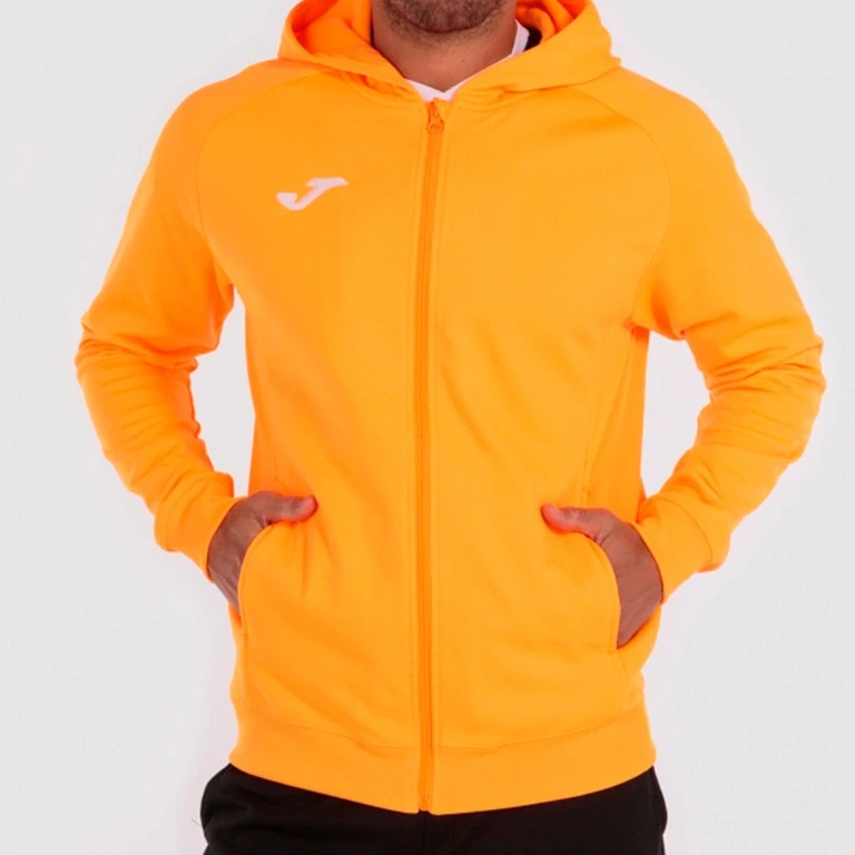 Mikina Joma Hood Menfis oranžová