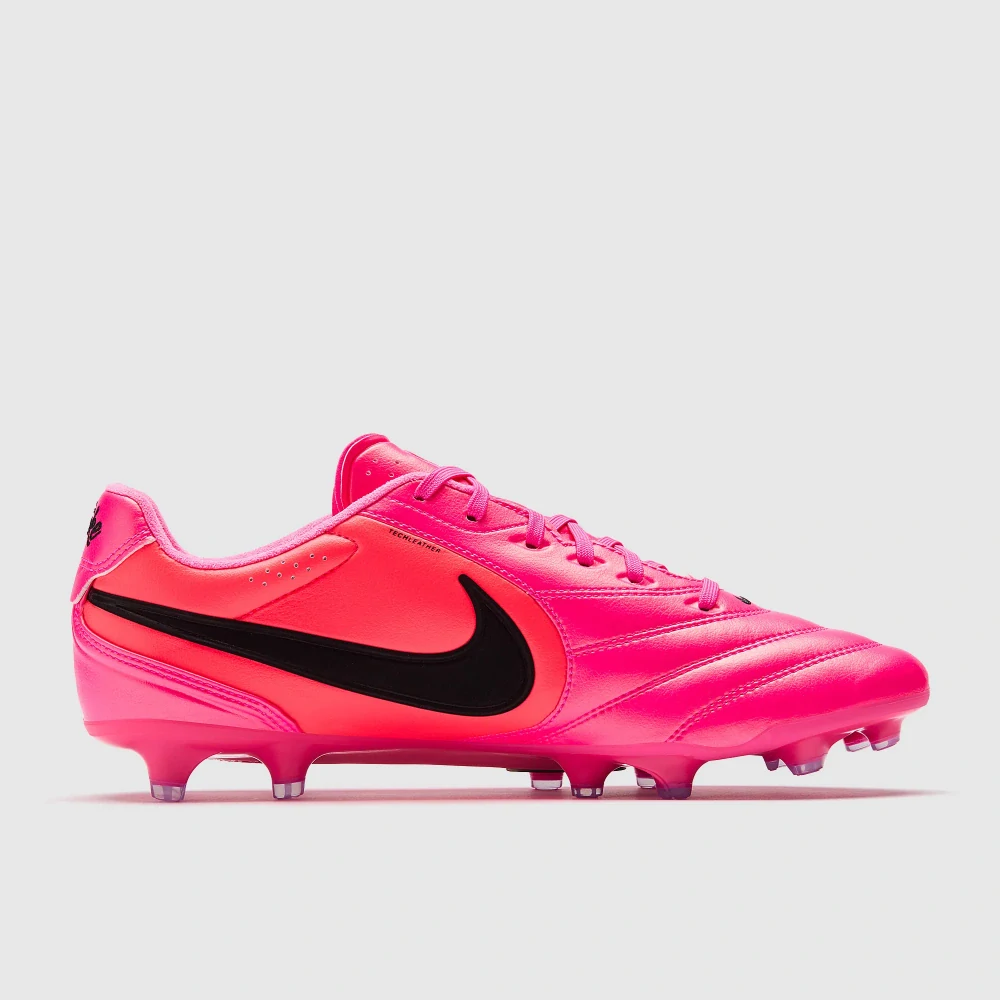 Kopačky Nike Tiempo Ligera Pro FG růžová/červená