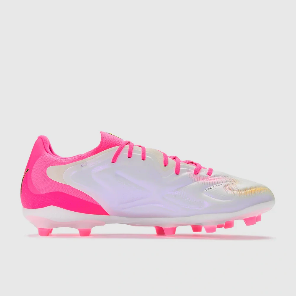 Kopačky Puma King 20 Pro FG/AG růžová/bílá