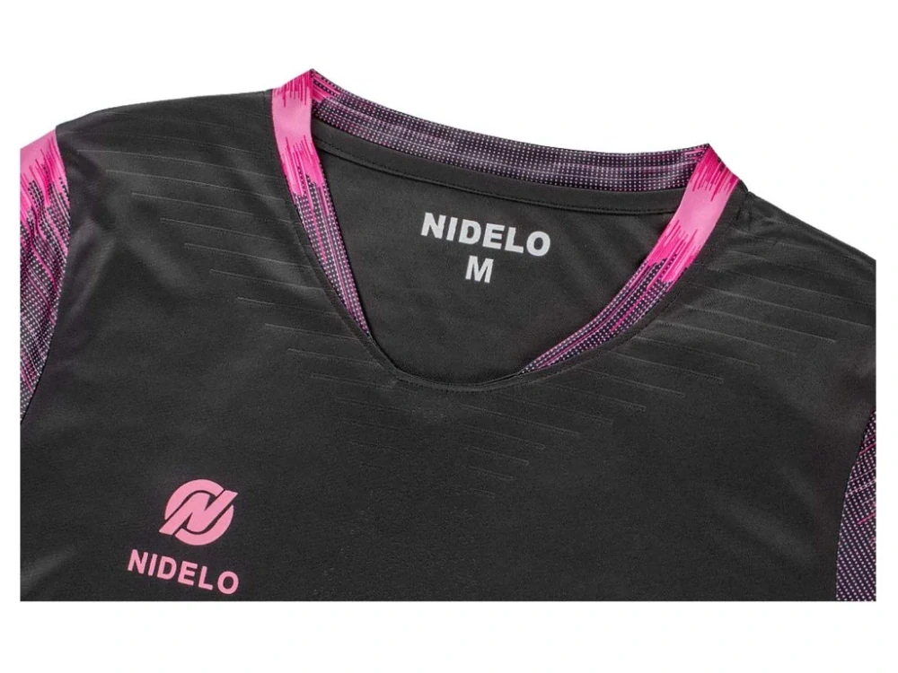 Hráčský set Nidelo Lorient černá/růžová