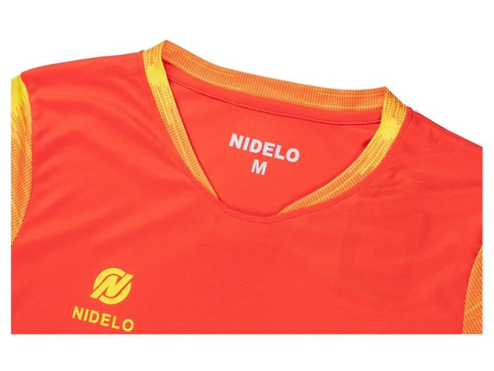 Hráčský set Nidelo Lorient červená/žlutá