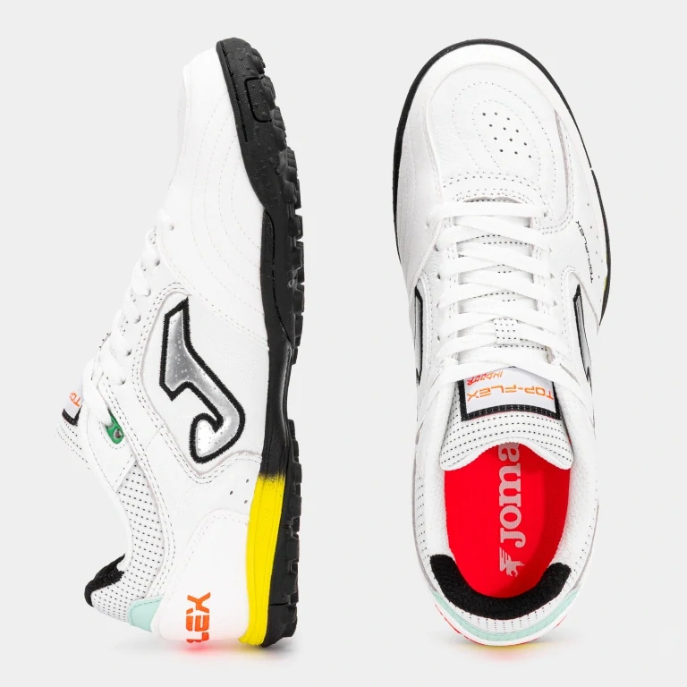 Turfy Joma Top Flex TF 2602 bílá/žlutá