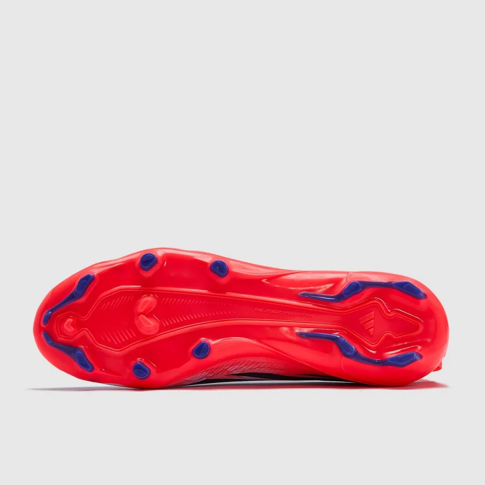 Dětské kopačky adidas F50 Hyperfast League LL FG bílá/červená