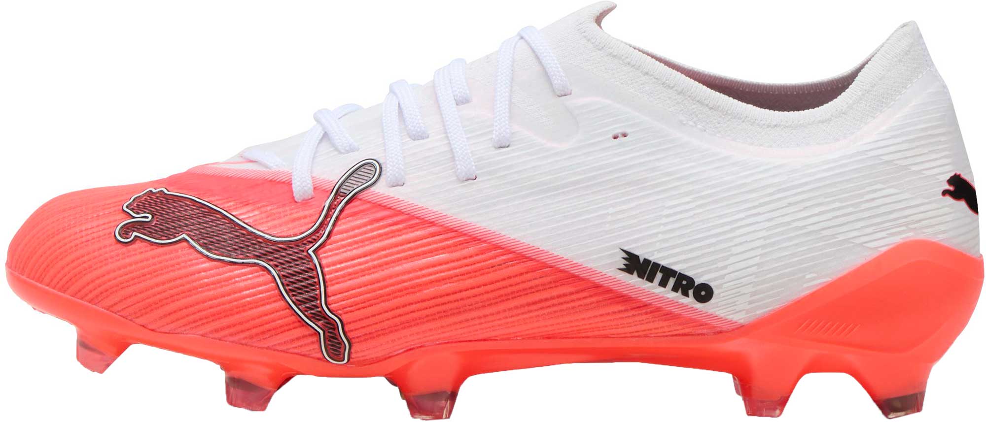 Kopačky Puma Ultra Nitro 7 Pro FG bílá/růžová