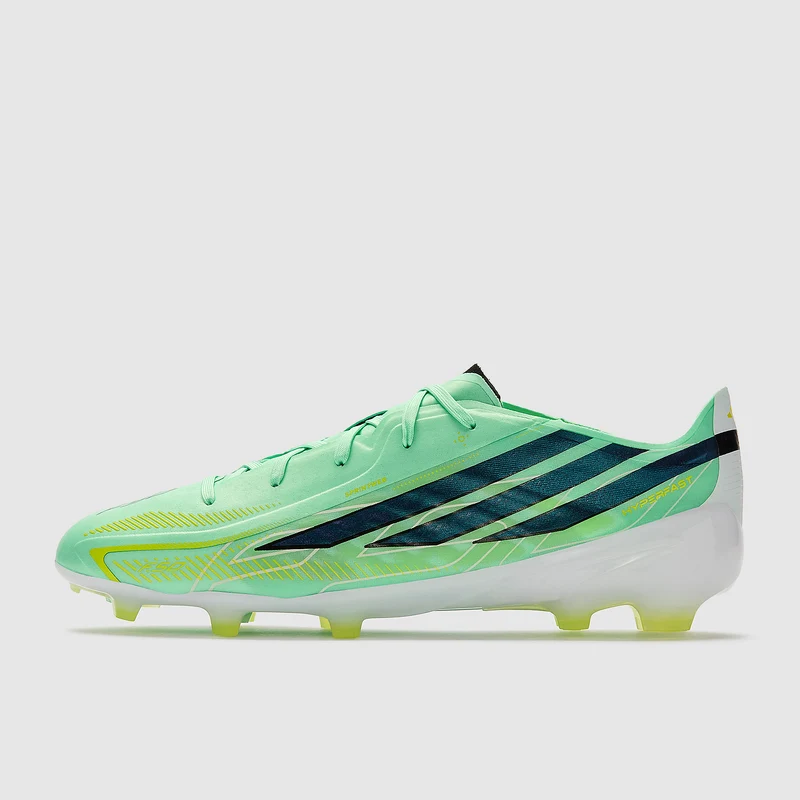Dětské kopačky adidas F50 HYPERFAST ELITE FG J zelená/bílá