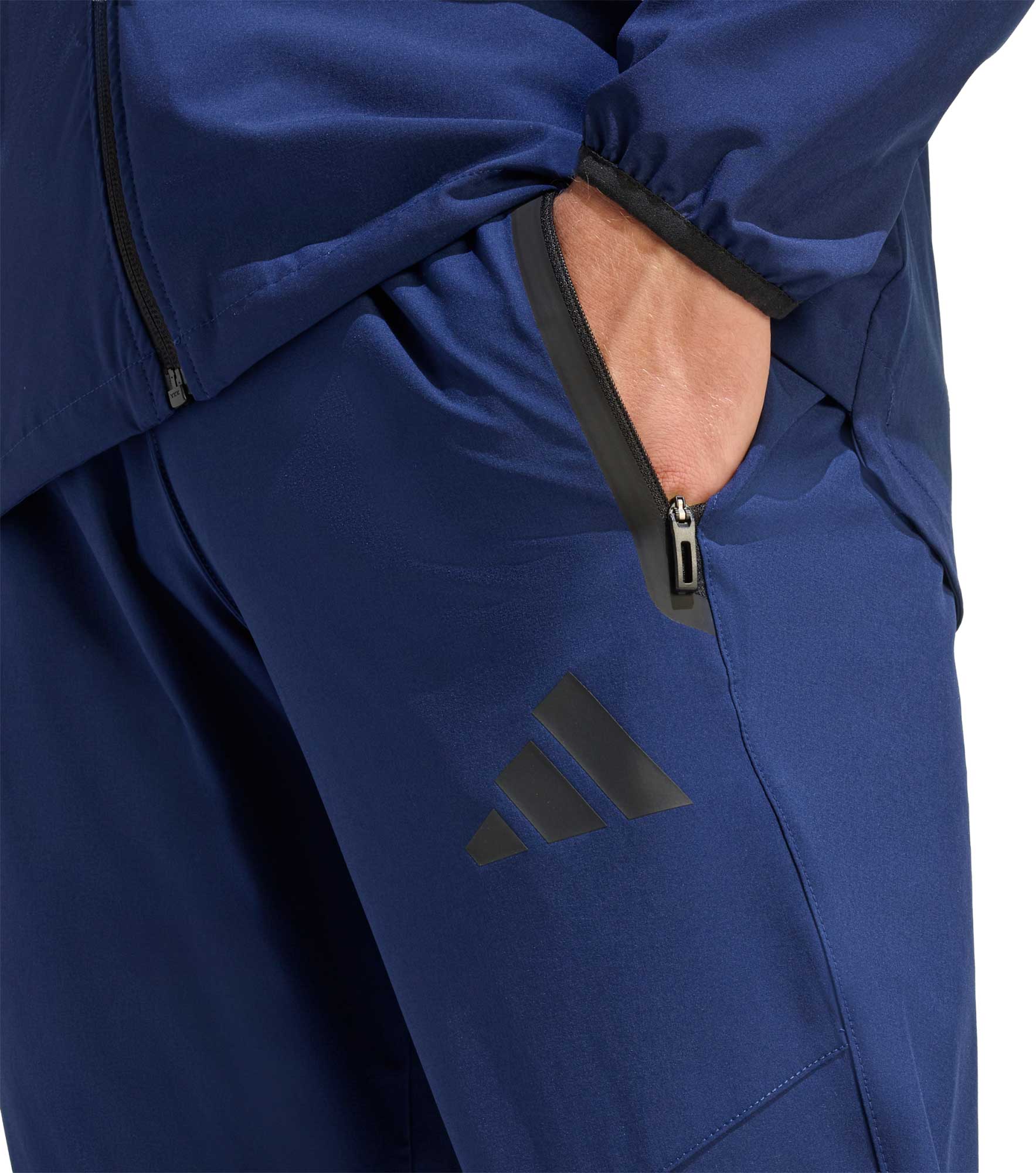 Tepláky adidas TIRO TRAVEL WOVEN PANT modrá