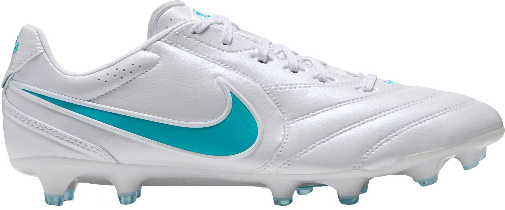 Kopačky Nike Tiempo Ligera Pro FG bílá/světle modrá
