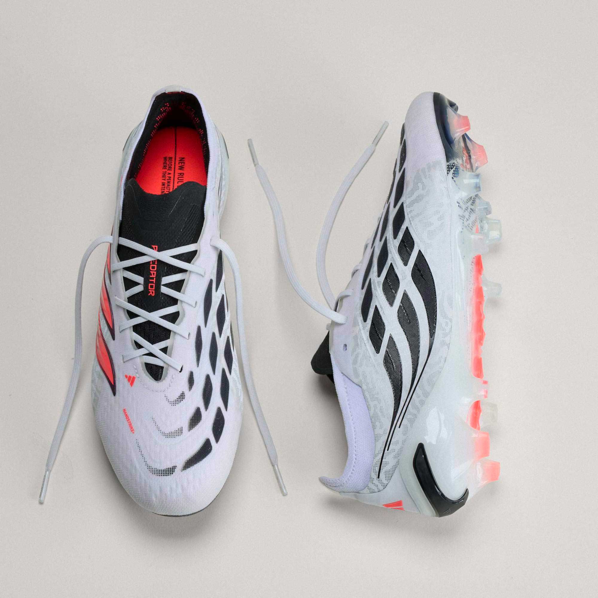 Kopačky adidas Predator Elite FG bílá/růžová