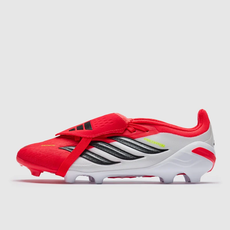 Dětské kopačky adidas Predator Elite FT FG J červená/bílá