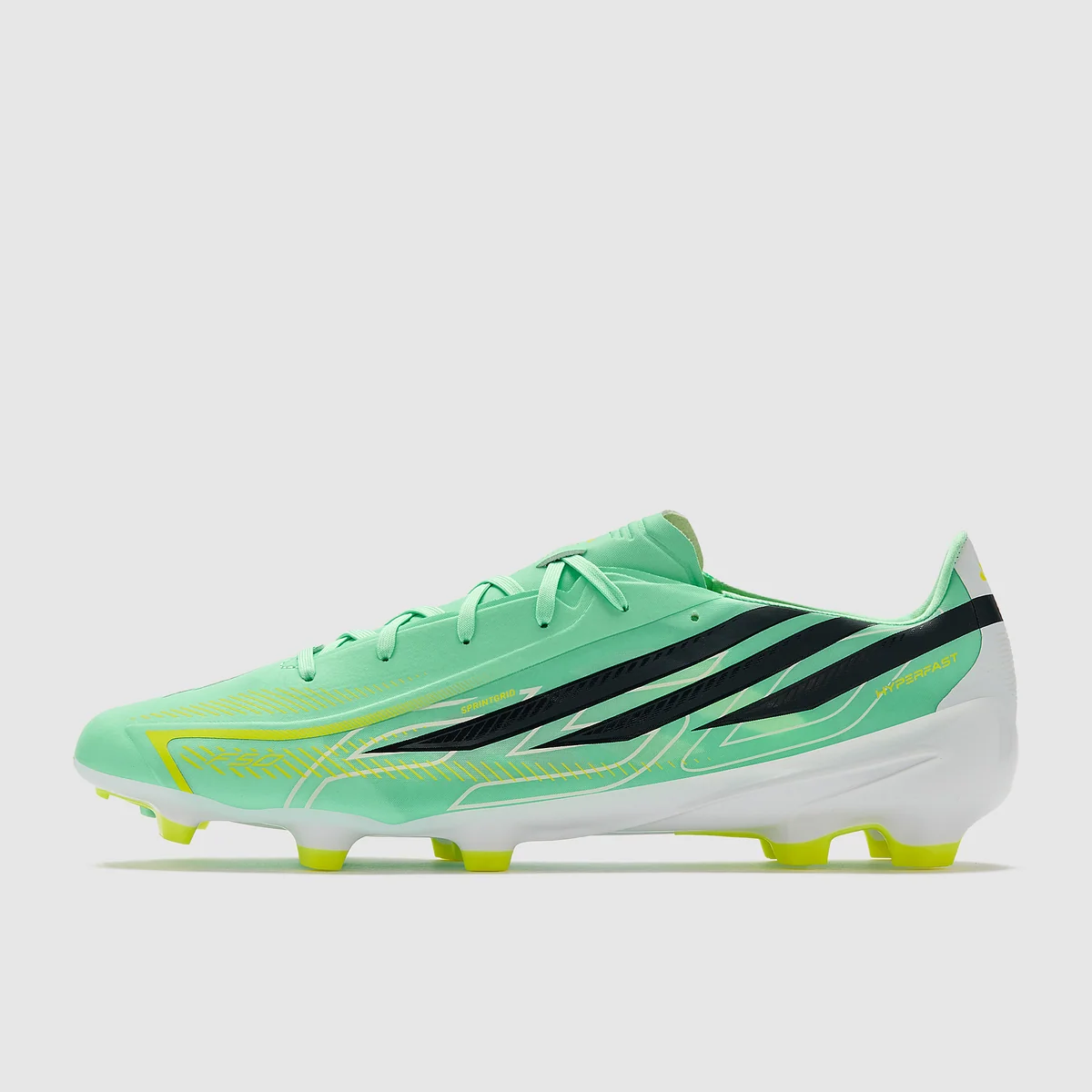 Kopačky adidas F50 Hyperfast League FG zelená/bílá