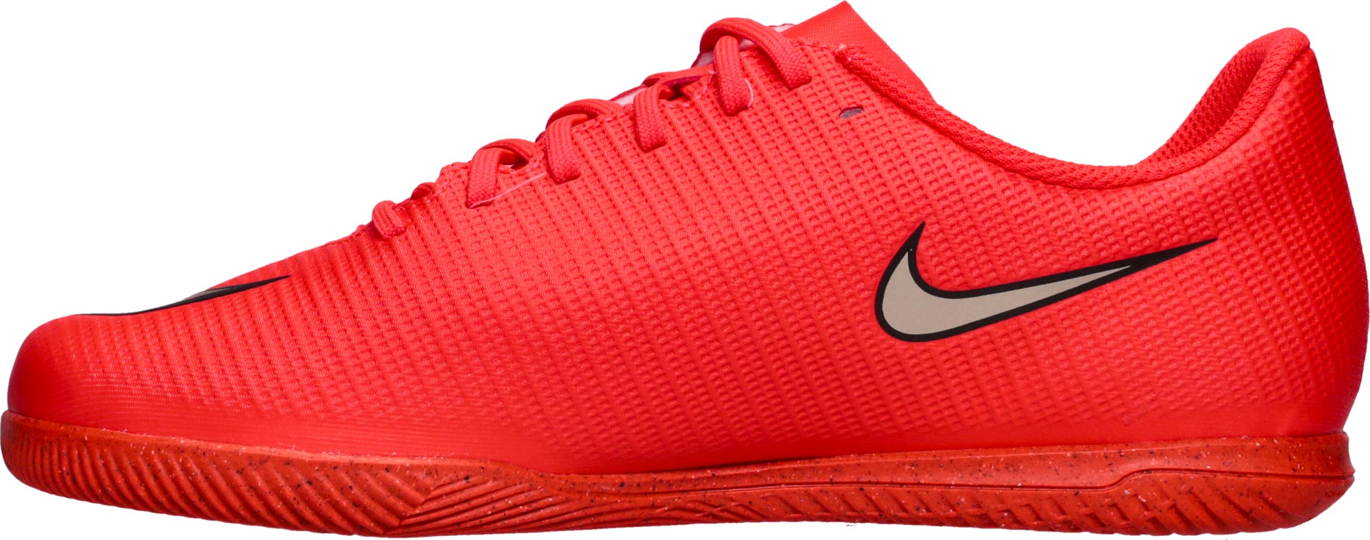 Dětské sálovky Nike Mercurial Vapor 17 Club IC červená/zlatá