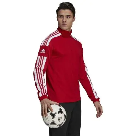Mikina adidas SQUADRA21 Training TOP červená/bílá