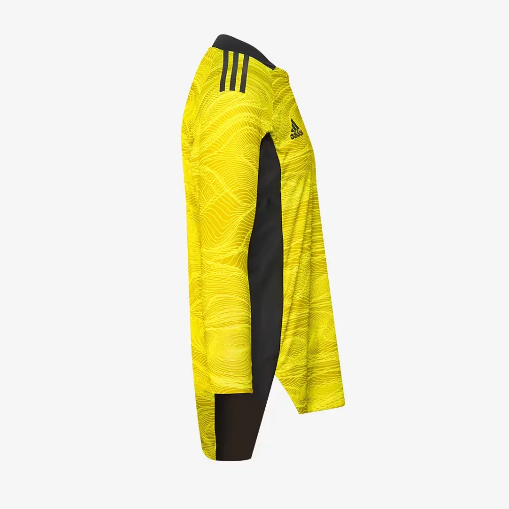 Dětský brankářský dres adidas Condivo 21 GK žlutá/černá