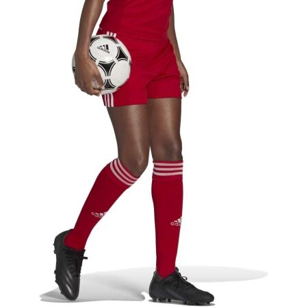 Dámské fotbalové trenky adidas SQUAD 21 SHO W červená/bílá