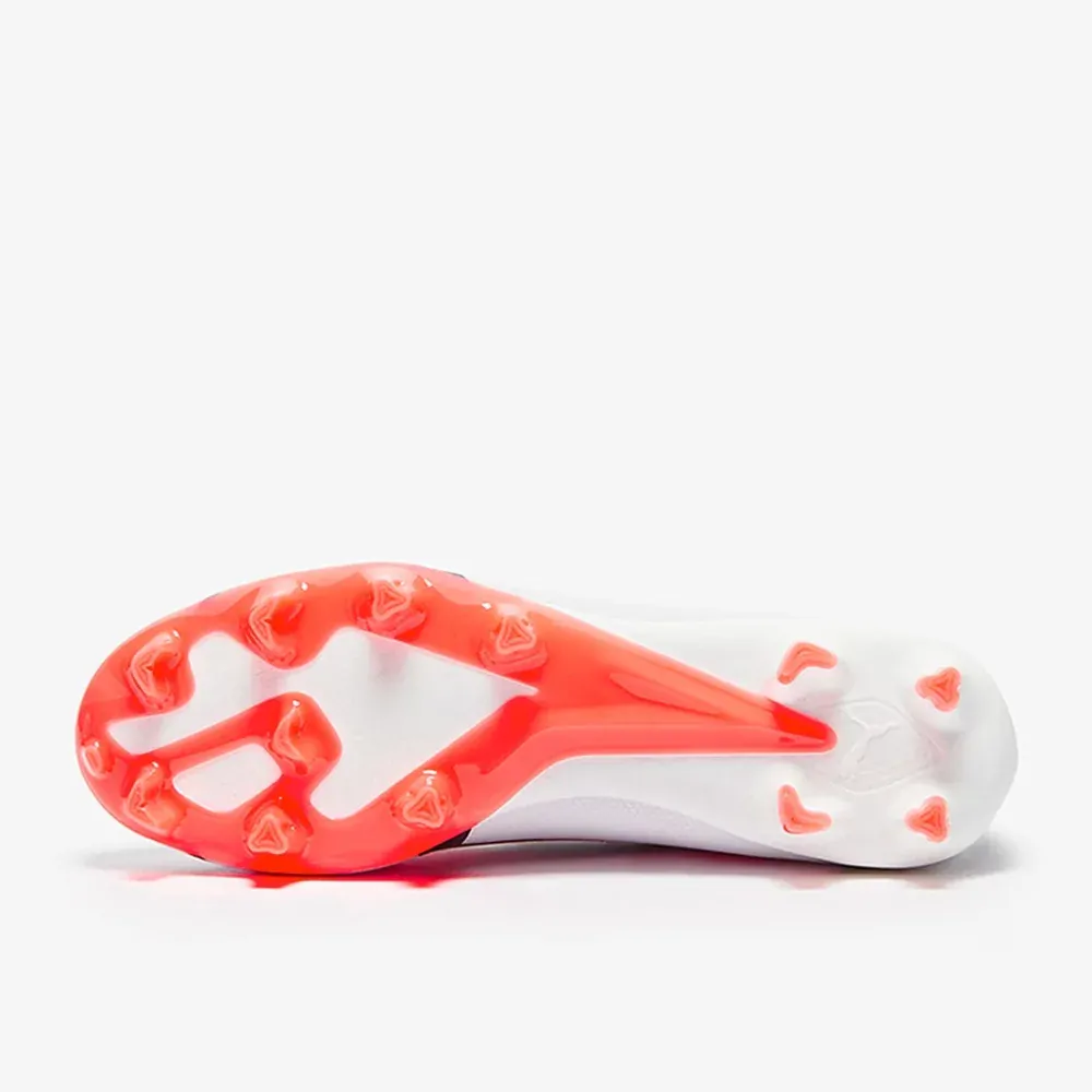 Kopačky Puma Ultra Match FG/AG bílá/červená