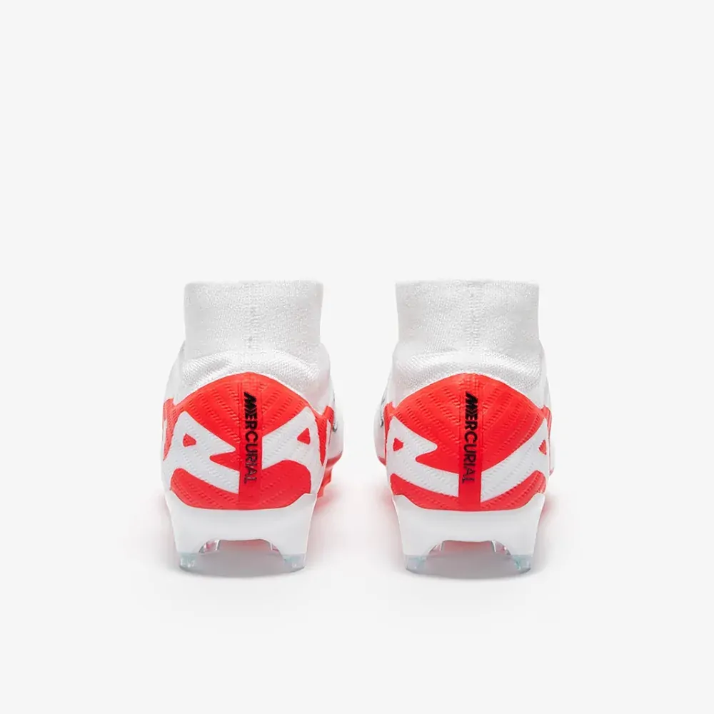 Kopačky Nike Zoom Superfly 9 Elite FG bílá/červená