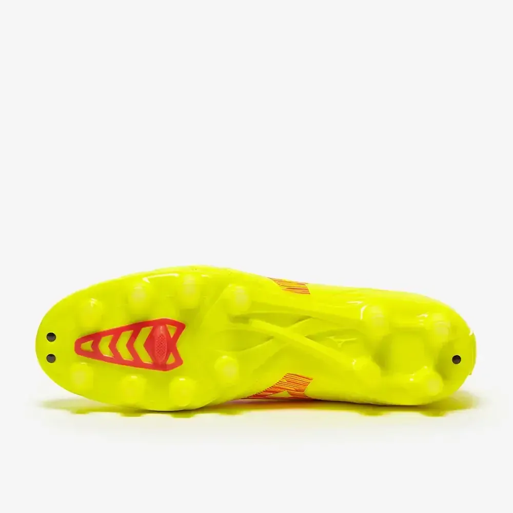 Kopačky Mizuno Morelia Neo IV Pro FG/MD žlutá/červená