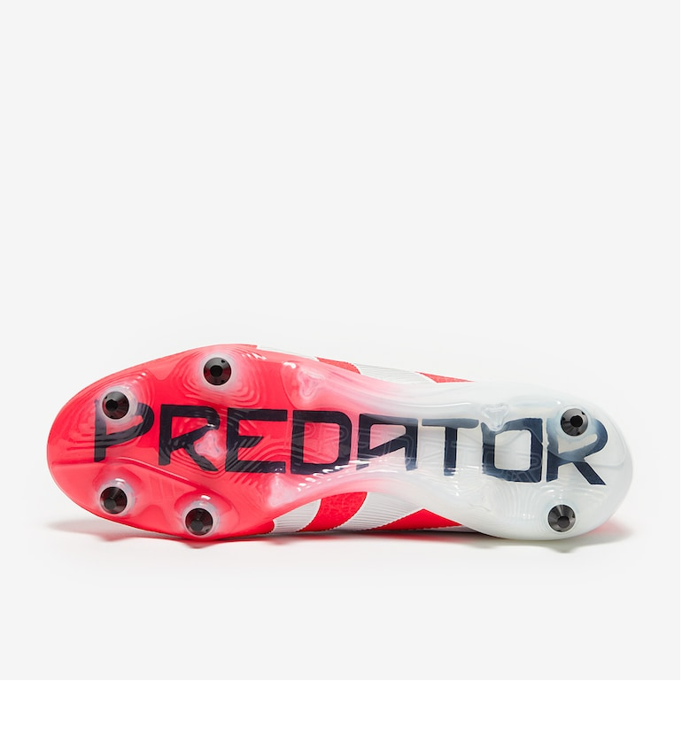 Kopačky adidas Predator Elite SG červená/bílá