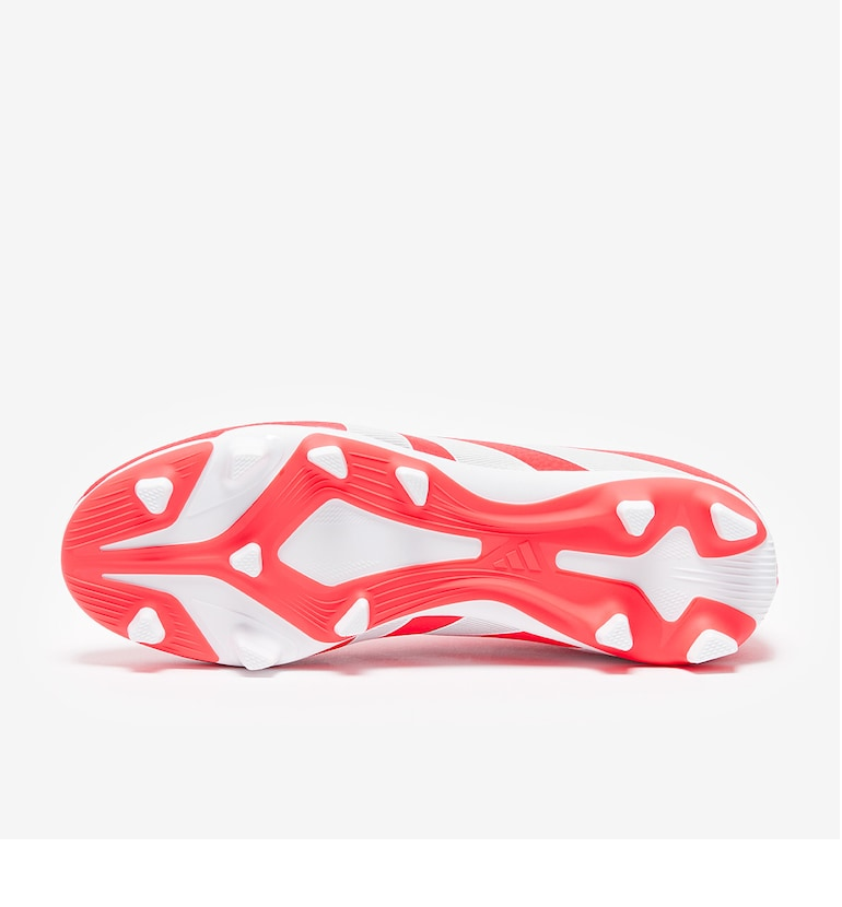 Dětské kopačky adidas Predator Club FG/MG J červená/bílá