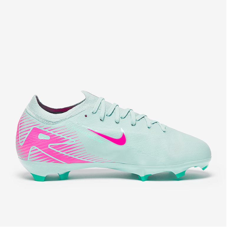 Dětské kopačky Nike Zoom Vapor 16 Pro FG tyrkysová/růžová