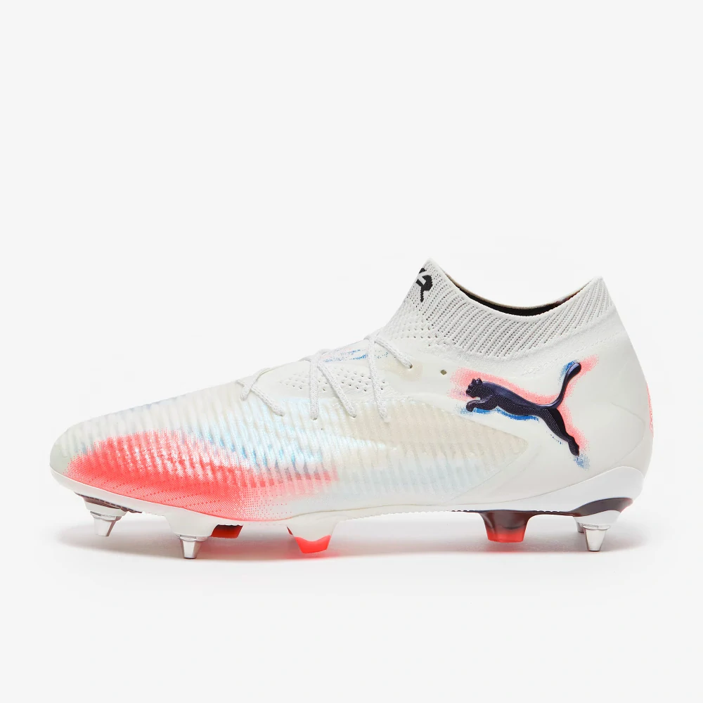 Kopačky Puma Future 8 Ultimate MxSG bílá/červená