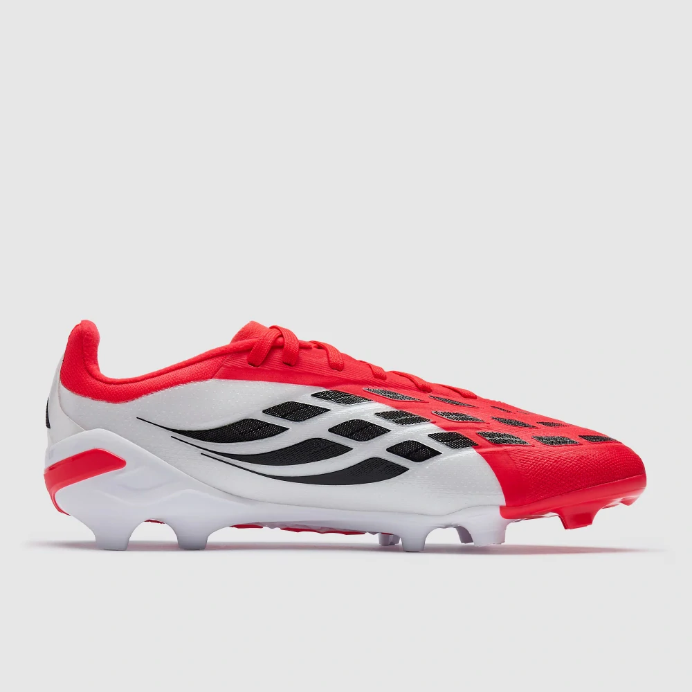 Dětské kopačky adidas Predator Elite FG červená/bílá