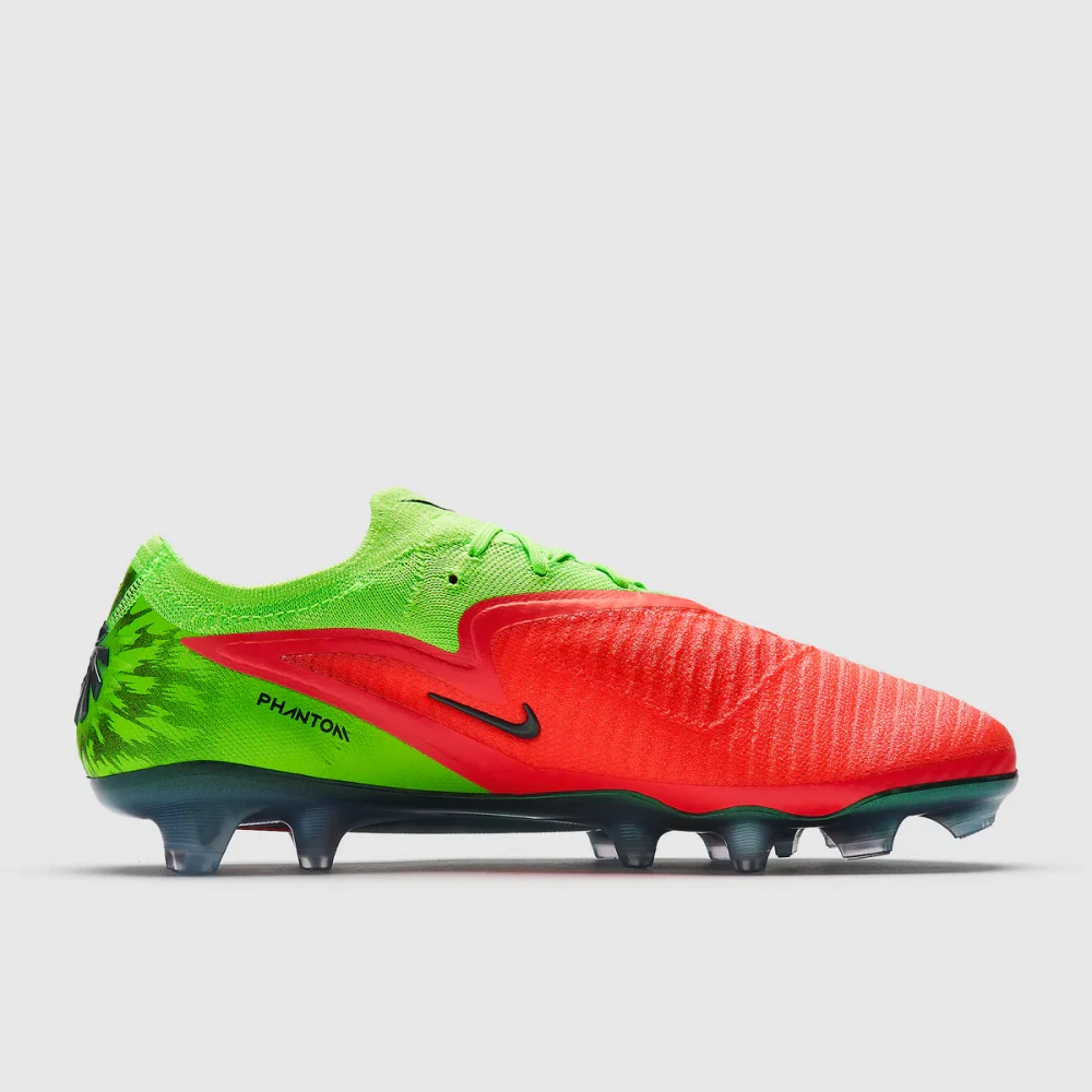 Kopačky Nike Phantom 6 Low Elite x Haaland FG/MG červená/zelená