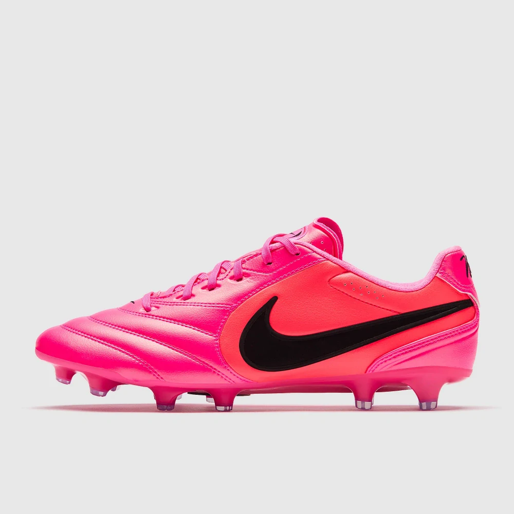 Kopačky Nike Tiempo Ligera Pro FG růžová/červená