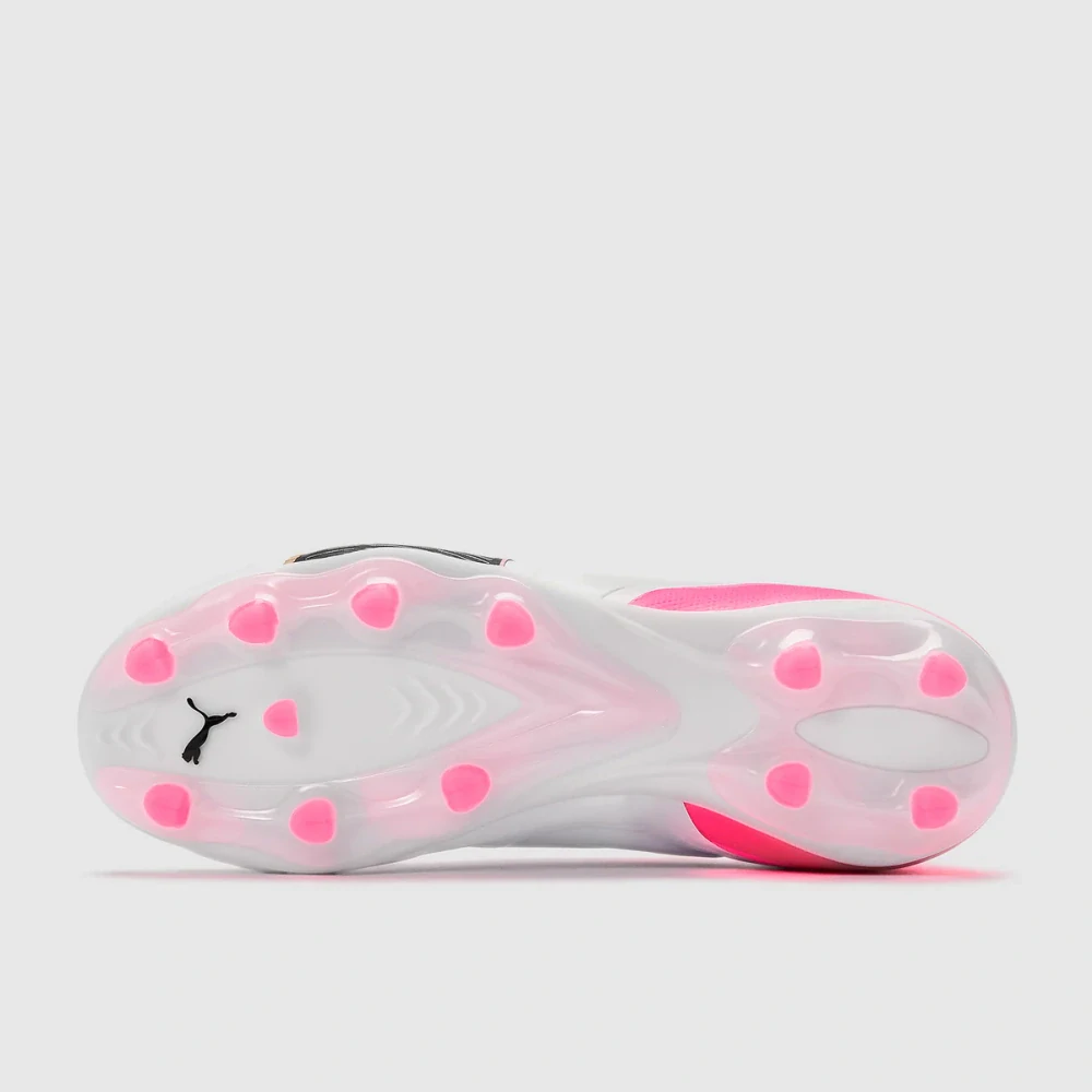 Kopačky Puma King 20 Pro FG/AG růžová/bílá